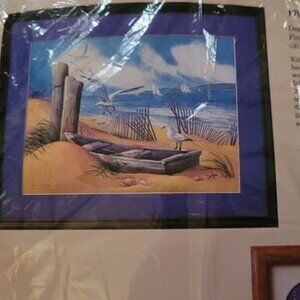 Seascape by The Creative Circle Stitchery Kit - Vintage